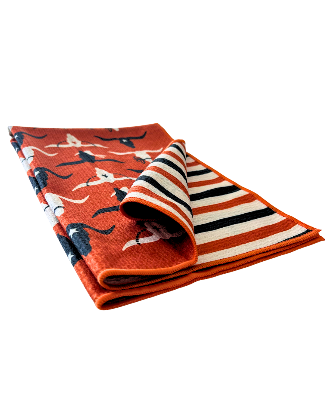 Spirit Longhorn Double-Sided Tea Towel