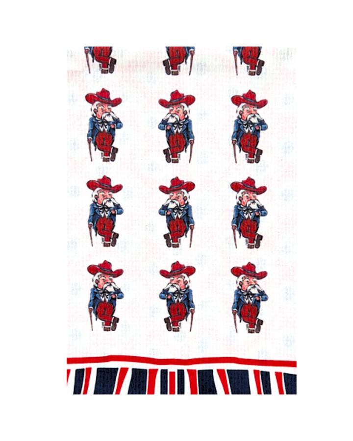 Game Day Sooner Tea Towel