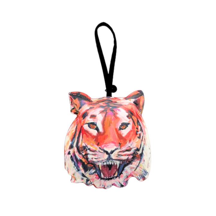 Tiger in Orange Game Day Ornament