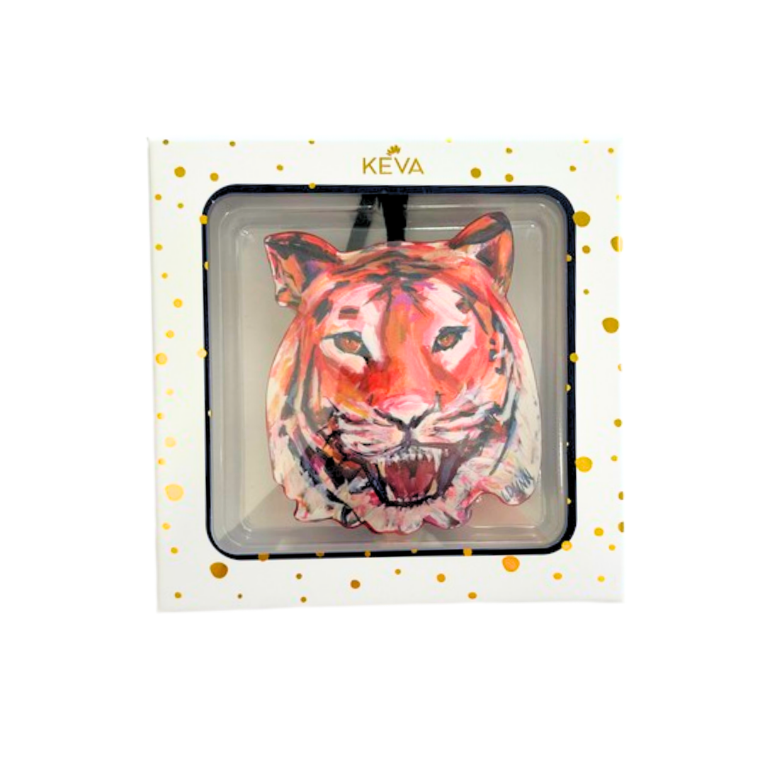 Tiger in Orange Game Day Ornament