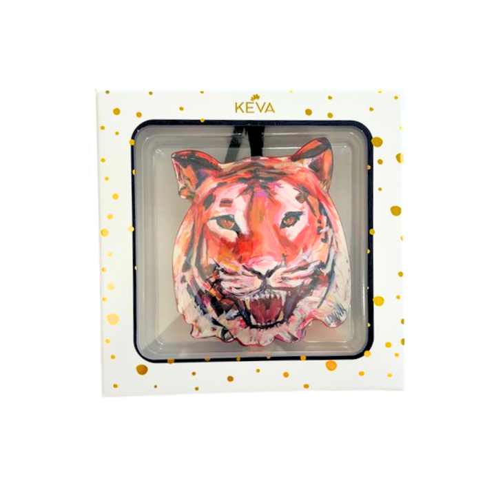 Tiger in Orange Game Day Ornament