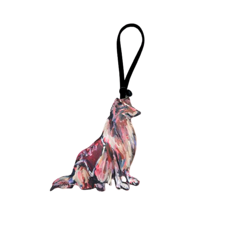 Collie Game Day Ornament