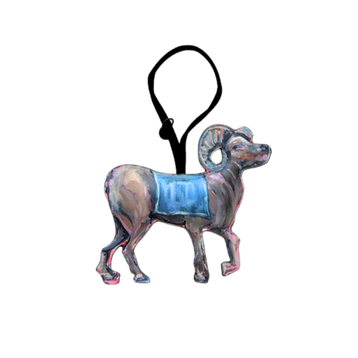 Ram Game Day Ornament