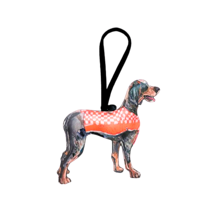 Hound Dog Game Day Ornament