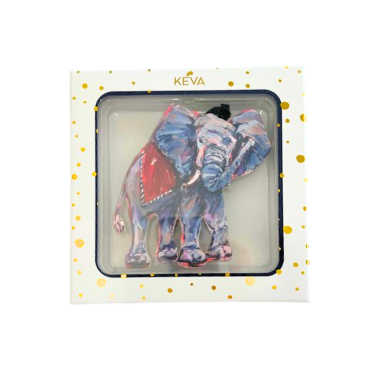 Elephant Game Day Ornament