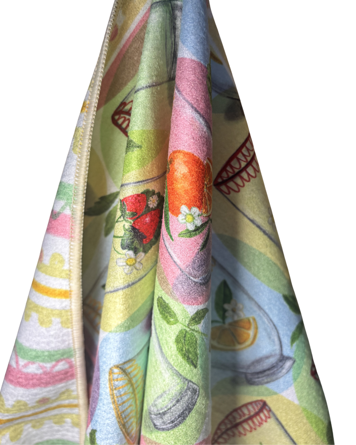 Squeeze The Day Double-Sided Tea Towel