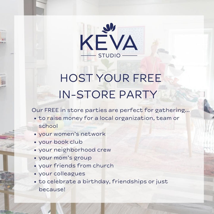 Host your FREE In-Store Party