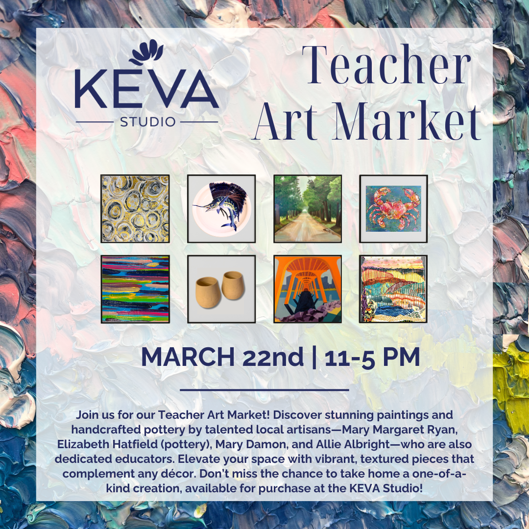 Teacher Art Market, March 22