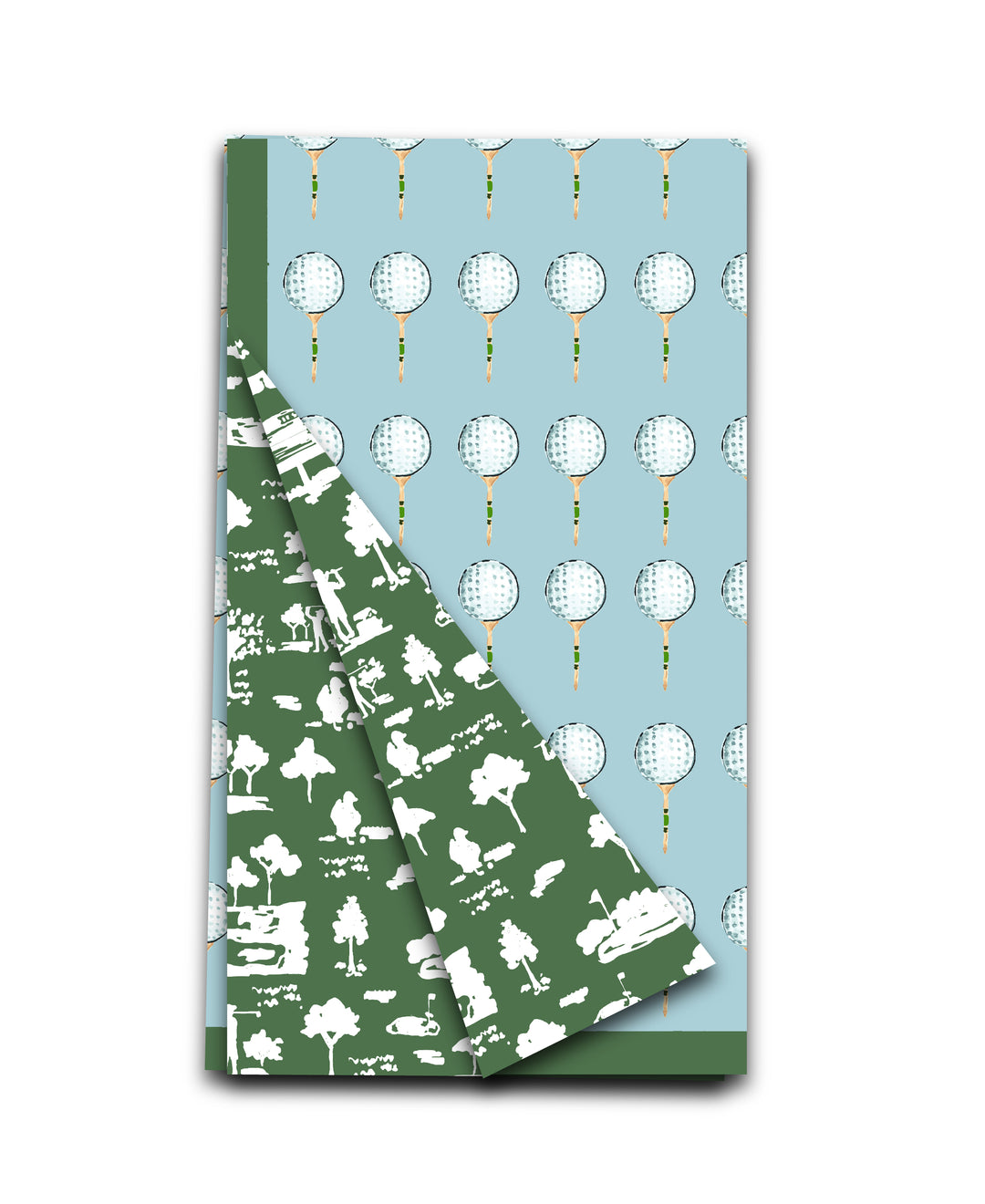 Tee Time Double-Sided Tea Towel