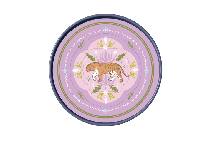Moon Tiger Art Pop