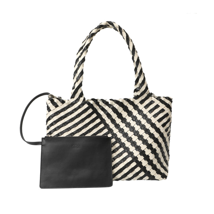 Black + White Everywhere Judy Tote Bag