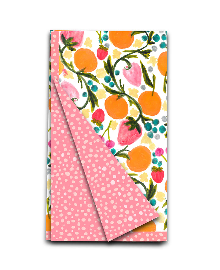 Tutti Fruitti Double-Sided Tea Towel