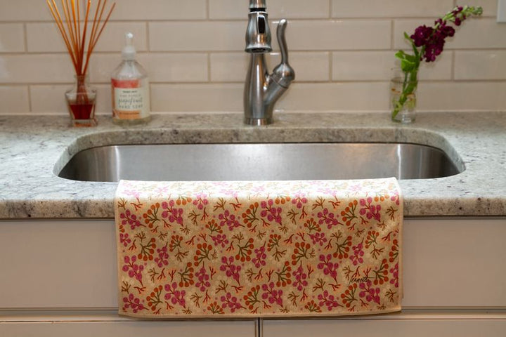Berry Punch Double-Sided Tea Towel