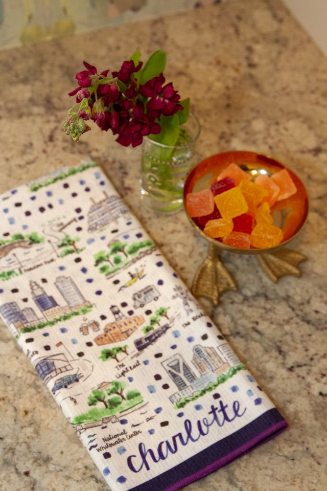 Charlotte Double-Sided Tea Towel