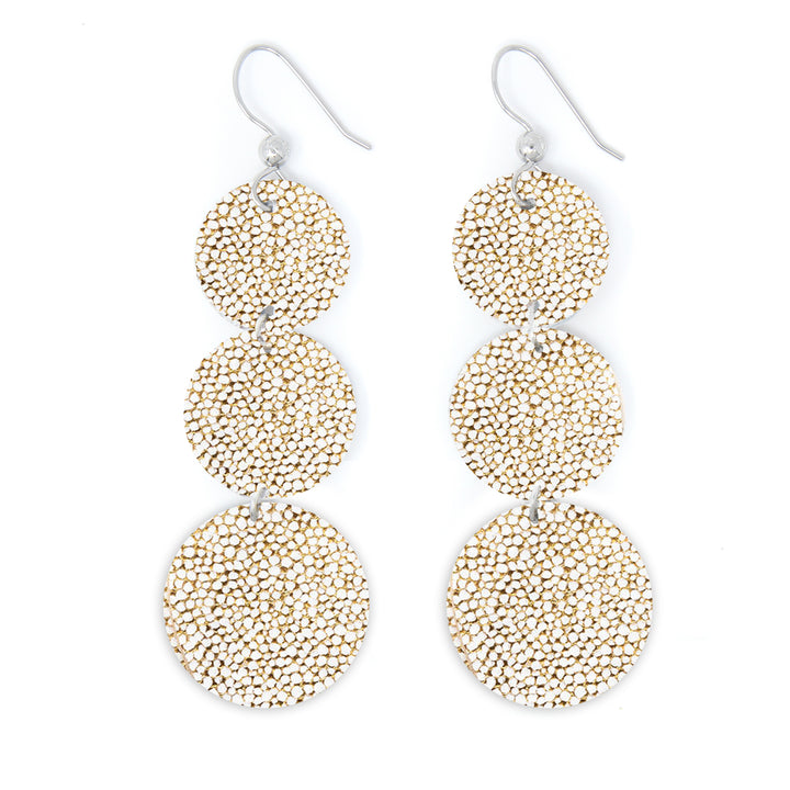 White Sands Cascade Earrings