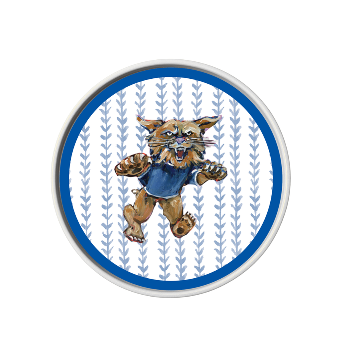 Blue Cat Game Day Art Pop
