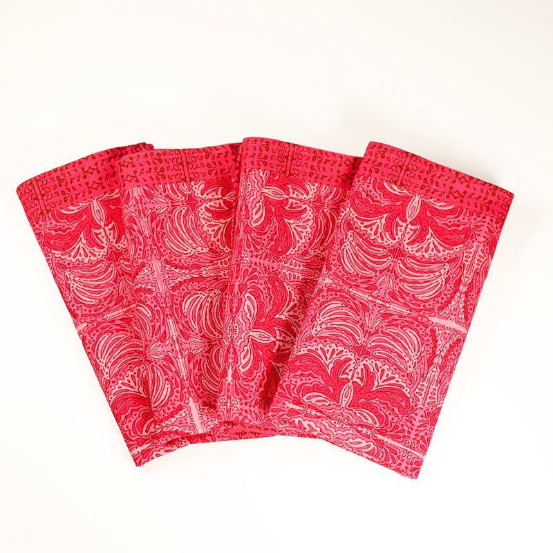 Nadya Berry Napkins, Set of 4