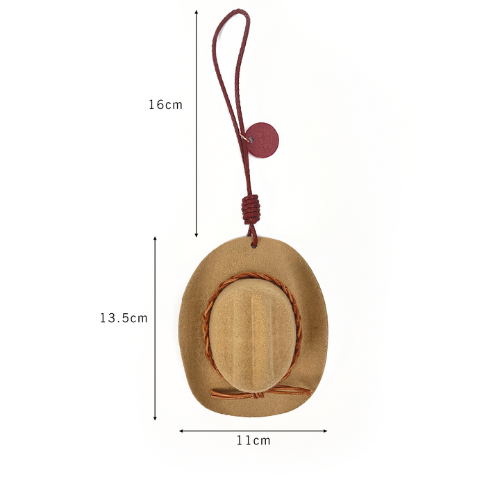 Cowgirl Hat Bag Charm