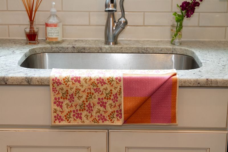 Berry Punch Double-Sided Tea Towel
