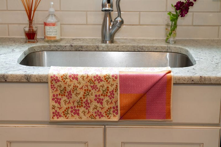 Berry Punch Double-Sided Tea Towel