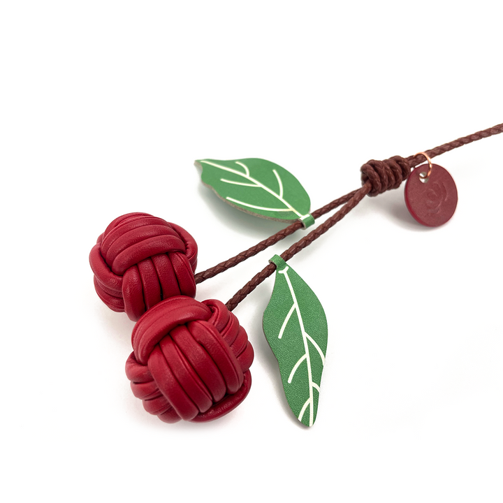 Cherry Bag Charm