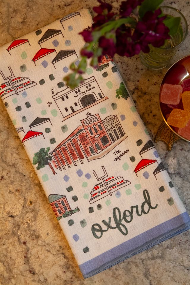 Oxford Double-Sided Tea Towel