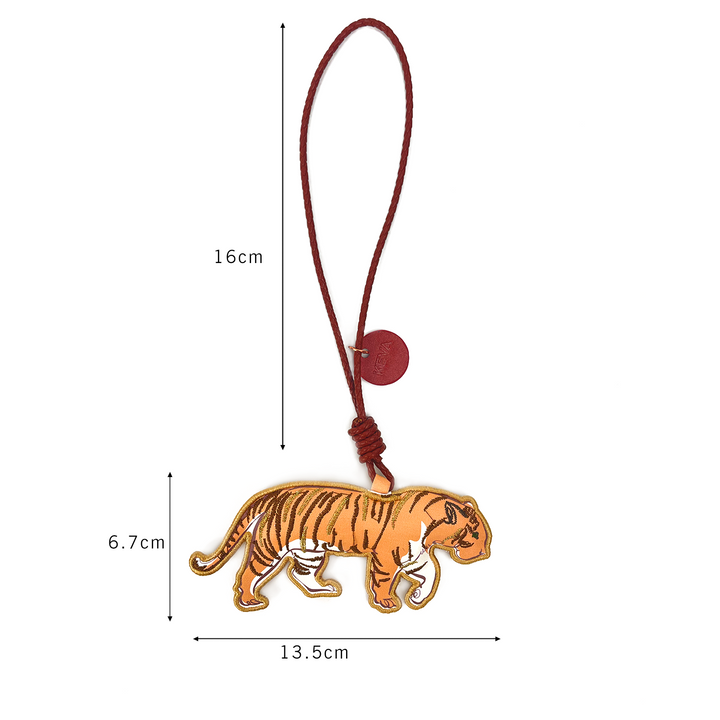 Moon Tiger Bag Charm