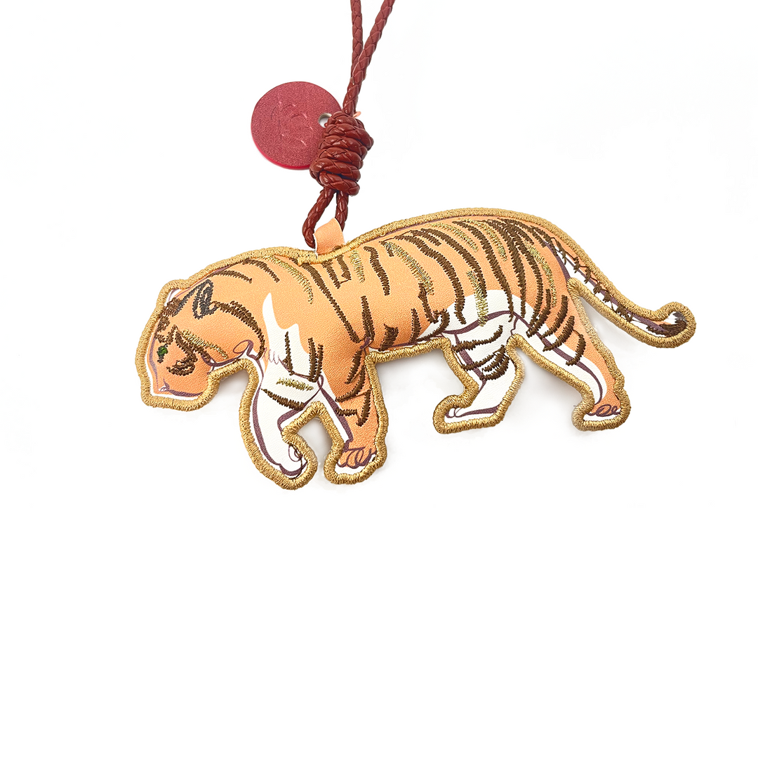 Moon Tiger Bag Charm