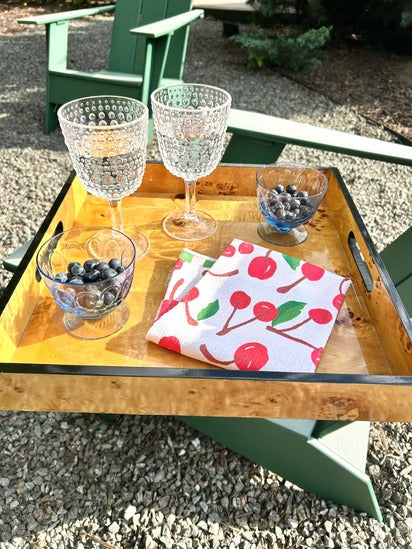 Mon Cheri Double-Sided Tea Towel