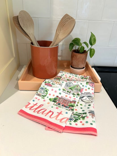 Atlanta, GA Double-Sided Tea Towel