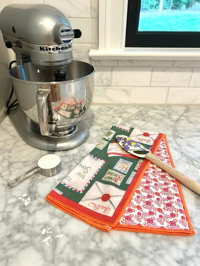 Special Delivery Double-Sided Tea Towel