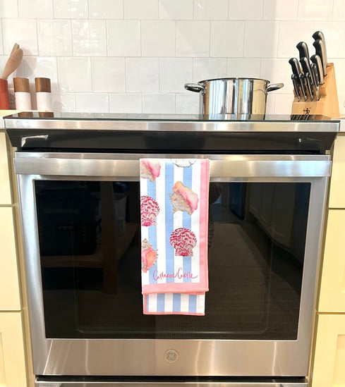 Shell Collector Double-Sided Tea Towel