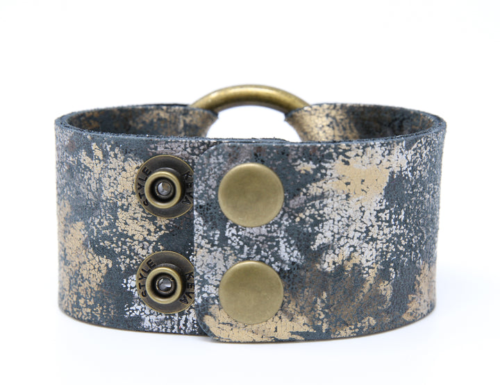 Maymont Dusk Leather Cuff