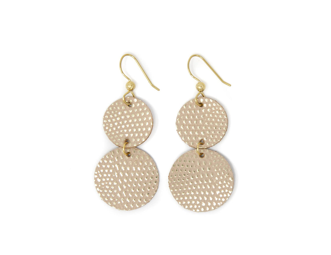 Golden Girls Champagne Cascade Earrings