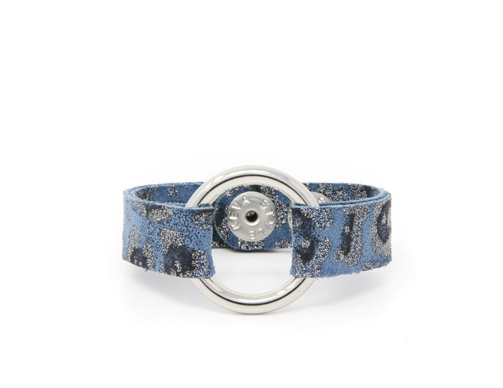 Blue Moon Leather Bracelet