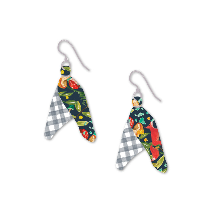 Wildlife Wonder Silk Earrings