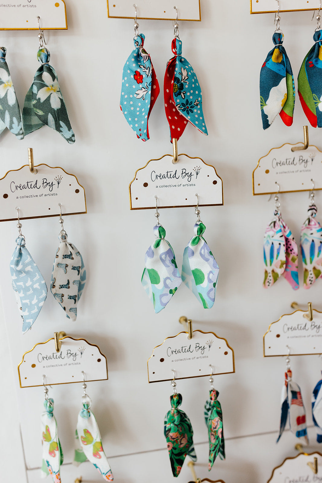 Believe in Your(shelf) Silk Earrings