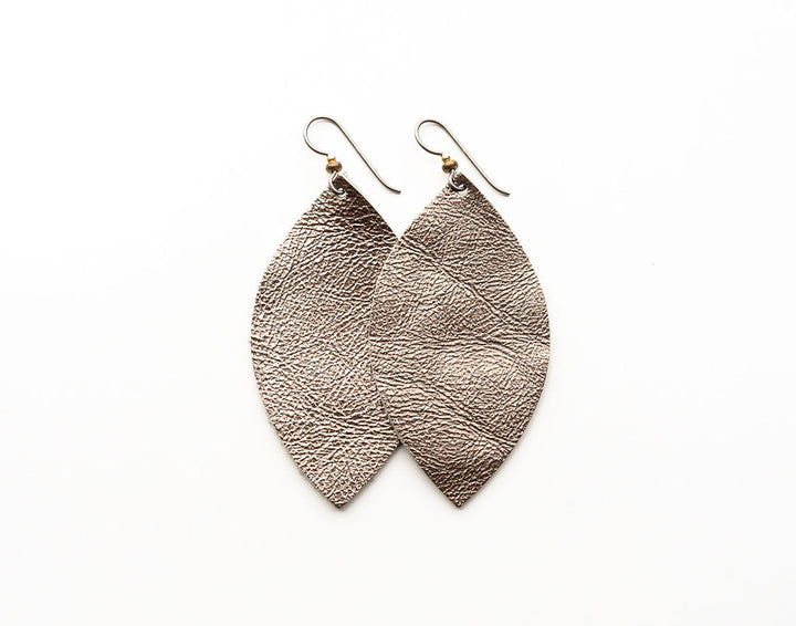 Cleo Leather Earrings