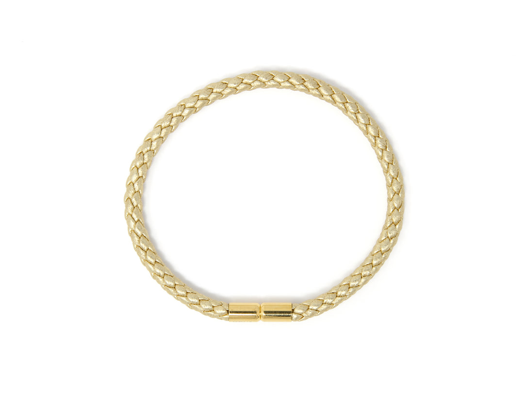 Gold Braided Bracelet