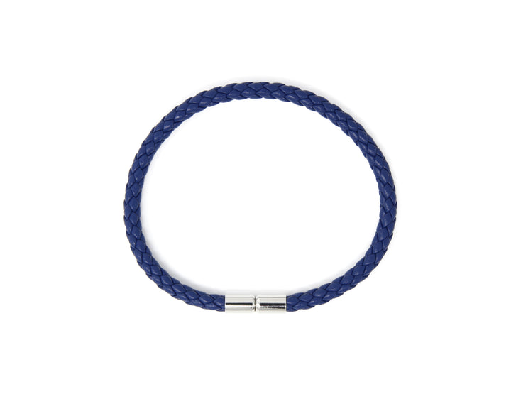 Navy Blue Braided Bracelet