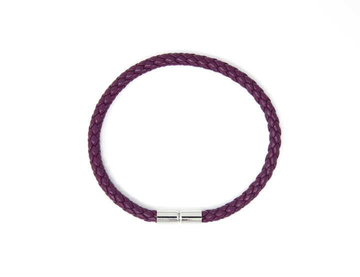 Purple Braided Bracelet