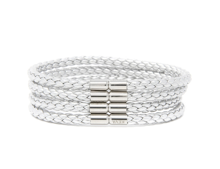 Silver Bracelet - set of 4