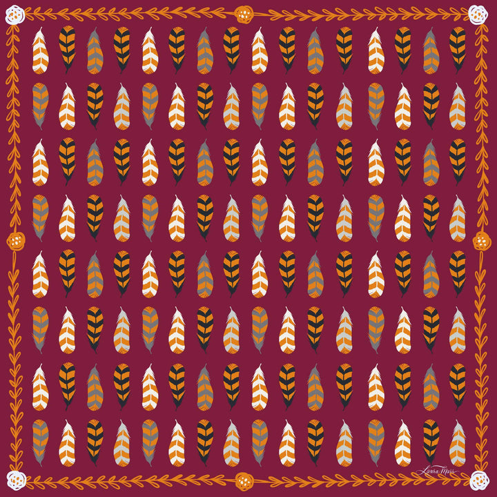 Spirit Feather Scarf Bandana