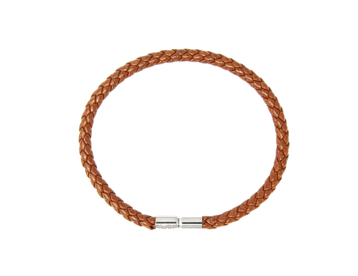 Classic Brown Braided Bracelet